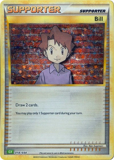 Bill (CLV) - (018/034) - Trading Card Game Classic - (Classic Collection)