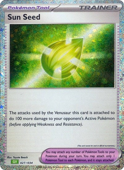 Sun Seed - (027/034) - Trading Card Game Classic - (Classic Collection)