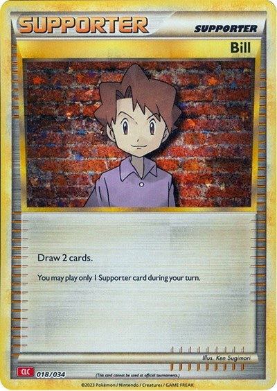 Bill (CLC) - (018/034) - Trading Card Game Classic - (Classic Collection)