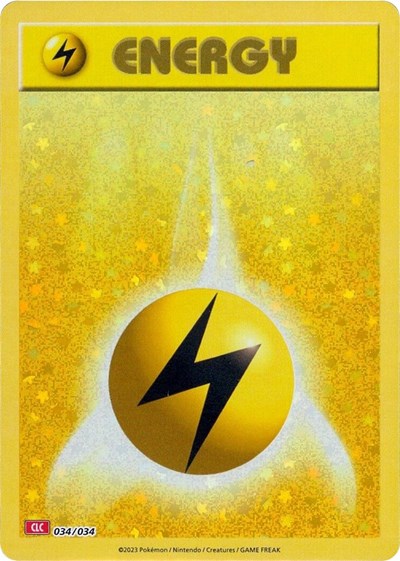 Basic Lightning Energy - (034/034) - Trading Card Game Classic - (Classic Collection)
