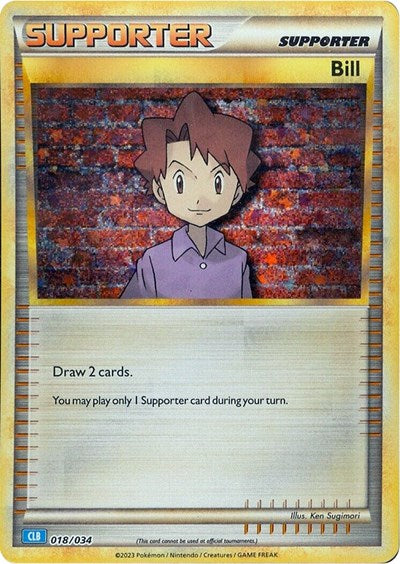 Bill (CLB) - (018/034) - Trading Card Game Classic - (Classic Collection)