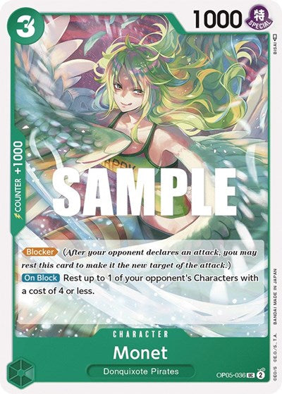 Monet - (OP05-036) - Awakening of the New Era - (Uncommon)