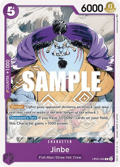 Jinbe - (OP05-066) - Awakening of the New Era - (Common)