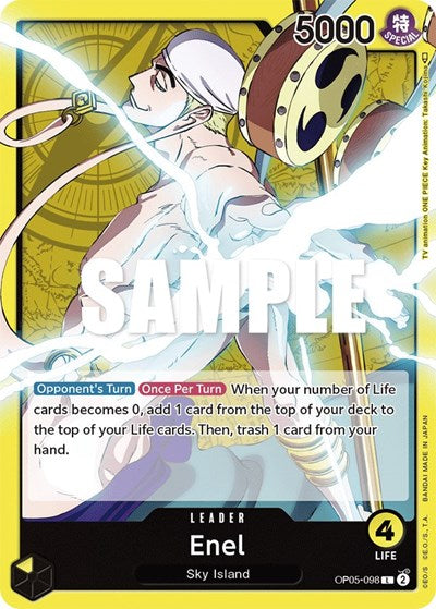 Enel - (OP05-098) - Awakening of the New Era - (Leader)