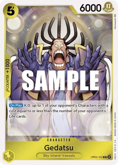 Gedatsu - (OP05-102) - Awakening of the New Era - (Rare)
