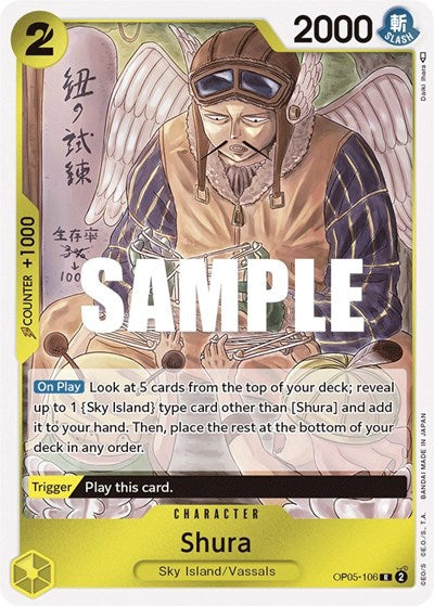 Shura - (OP05-106) - Awakening of the New Era - (Rare)