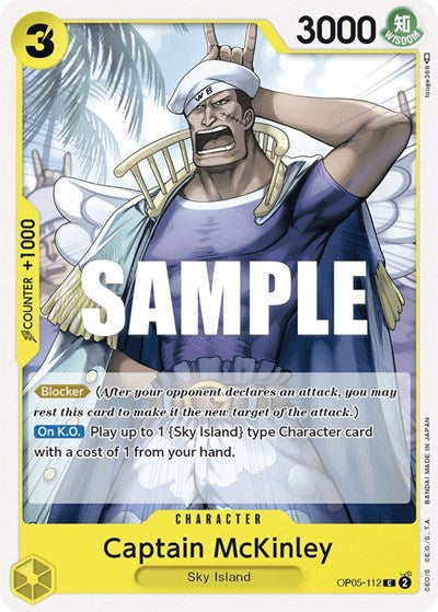 Captain McKinley - (OP05-112) - Awakening of the New Era - (Common)