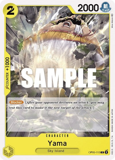Yama - (OP05-113) - Awakening of the New Era - (Common)