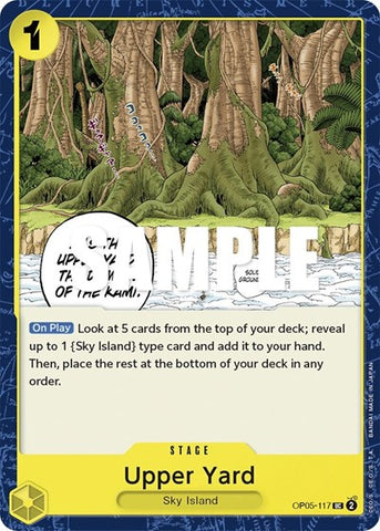 Upper Yard - (OP05-117) - Awakening of the New Era - (Uncommon)