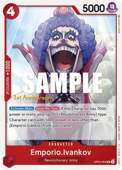 Emporio.Ivankov - (OP05-004) - Awakening of the New Era: 1st Anniversary Tournament Cards - (Uncommon)
