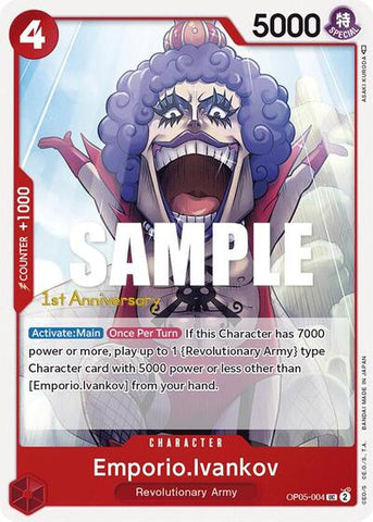Emporio.Ivankov - (OP05-004) - Awakening of the New Era: 1st Anniversary Tournament Cards - (Uncommon)