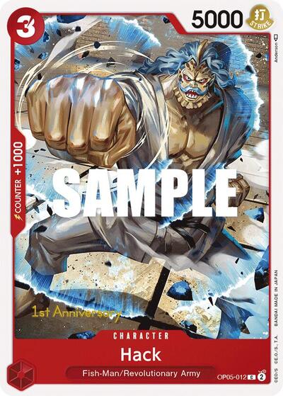 Hack - (OP05-012) - Awakening of the New Era: 1st Anniversary Tournament Cards - (Common)