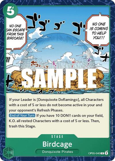 Birdcage - (OP05-040) - Awakening of the New Era: 1st Anniversary Tournament Cards - (Common)
