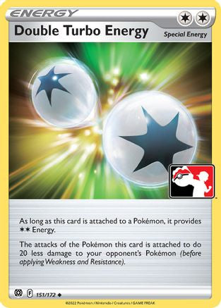 Double Turbo Energy (151/172) (Cosmos Holo) [Prize Pack Series One]