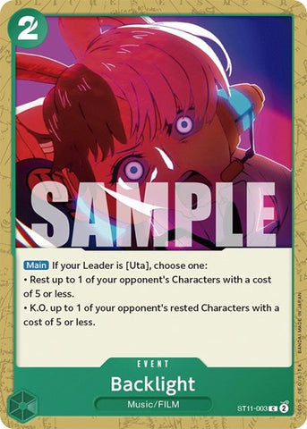 Backlight - (ST11-003) - Starter Deck 11: Uta - (Common)