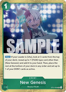 New Genesis - (ST11-004) - Starter Deck 11: Uta - (Super Rare)