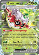 Forretress ex - (002/091) - SV: Paldean Fates - (Double Rare)