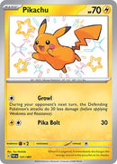 Pikachu - (131/091) - SV: Paldean Fates - (Shiny Rare)
