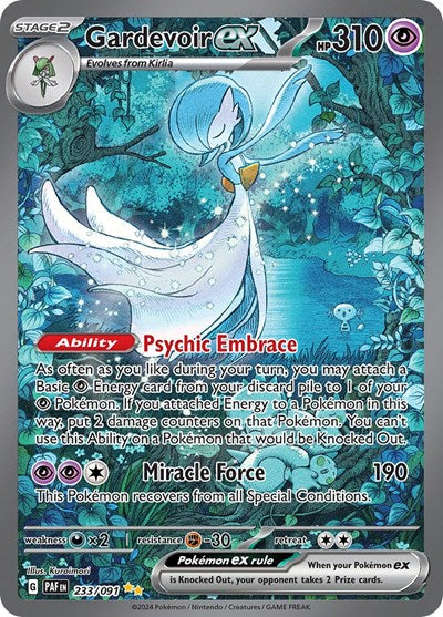 Gardevoir ex - (233/091) - SV: Paldean Fates - (Special Illustration Rare)