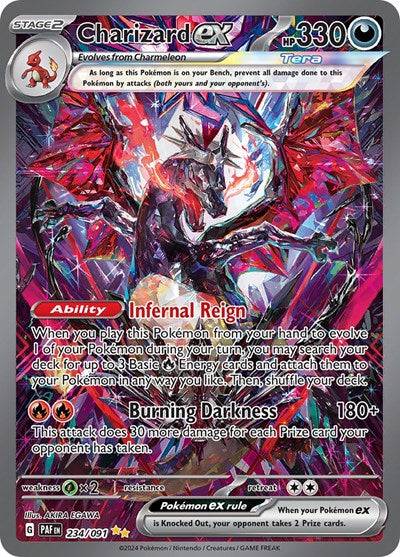 Charizard ex - (234/091) - SV: Paldean Fates - (Special Illustration Rare)
