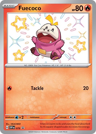 Fuecoco - (079) - SV: Scarlet & Violet Promo Cards - (Promo)