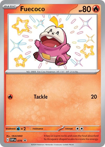 Fuecoco - (079) - SV: Scarlet & Violet Promo Cards - (Promo)