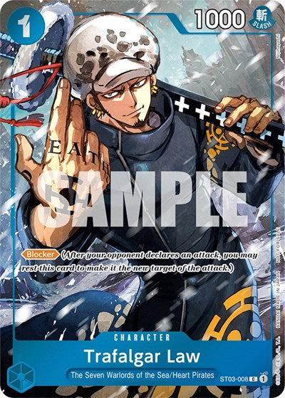 Trafalgar Law (Event Pack Vol. 3) - (ST03-008) - One Piece Promotion Cards - (Common)