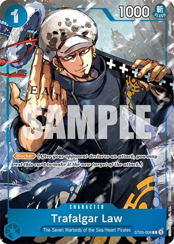Trafalgar Law (Event Pack Vol. 3) - (ST03-008) - One Piece Promotion Cards - (Common)