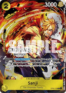 Sanji (Online Regional 2024) - (OP03-102) - One Piece Promotion Cards - (Rare)