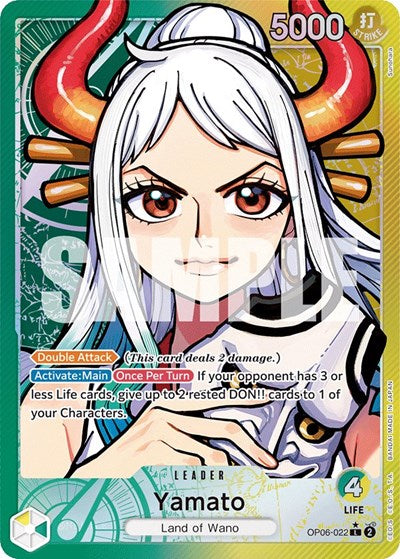 Yamato - (OP06-022) - Wings of the Captain - (Leader)
