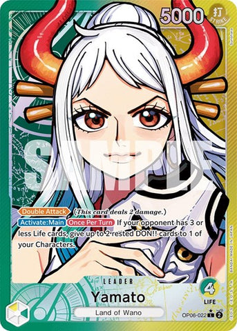 Yamato - (OP06-022) - Wings of the Captain - (Leader)