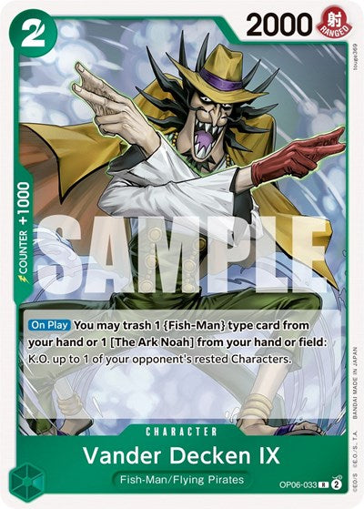 Vander Decken IX - (OP06-033) - Wings of the Captain - (Rare)