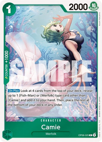 Camie - (OP06-025) - Wings of the Captain - (Rare)