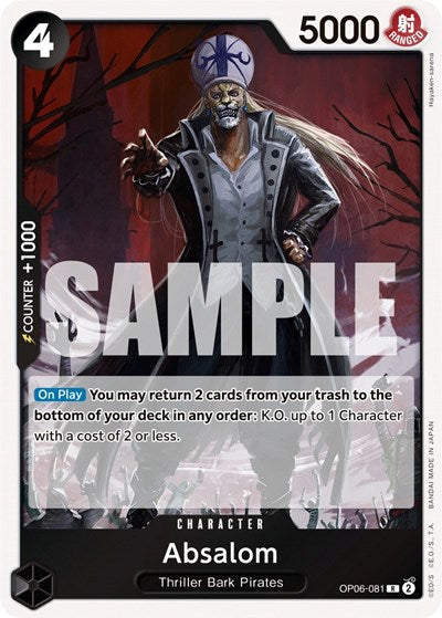 Absalom - (OP06-081) - Wings of the Captain - (Rare)