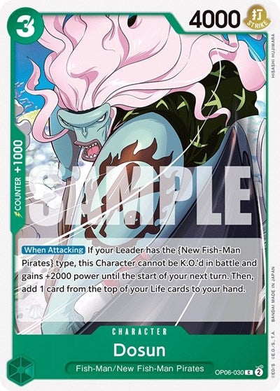Dosun - (OP06-030) - Wings of the Captain - (Common)