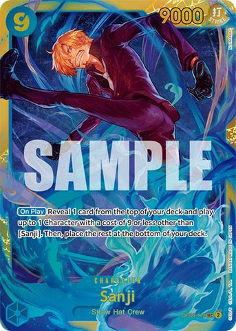 Sanji - (OP06-119) - Wings of the Captain - (Secret Rare)