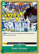 Shark Arrows - (OP06-040) - Wings of the Captain Pre-Release Cards - (Common)