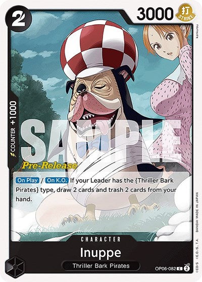 Inuppe - (OP06-082) - Wings of the Captain Pre-Release Cards - (Common)