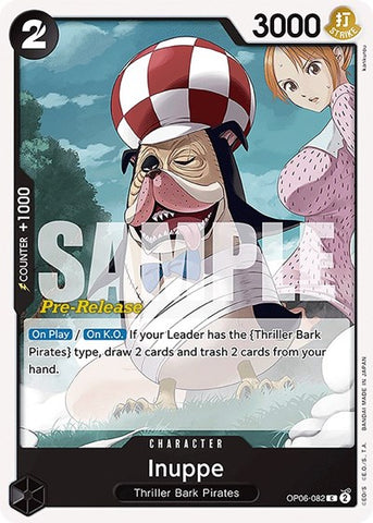 Inuppe - (OP06-082) - Wings of the Captain Pre-Release Cards - (Common)