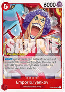 Emporio.Ivankov - (OP06-003) - Wings of the Captain Pre-Release Cards - (Uncommon)