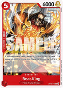 Bear.King - (OP06-012) - Wings of the Captain Pre-Release Cards - (Uncommon)