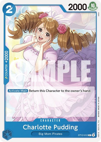Charlotte Pudding - (ST12-012) - Starter Deck 12: Zoro and Sanji - (Common)