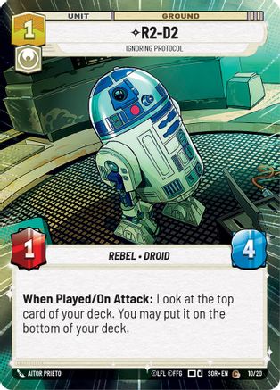 R2-D2 - Ignoring Protocol (Hyperspace) (10/20) [Spark of Rebellion: Weekly Play]