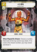 C-3PO - Protocol Droid (Hyperspace) (9/20) [Spark of Rebellion: Weekly Play]