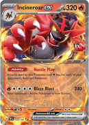 Incineroar ex - (034/162) - SV05: Temporal Forces - (Double Rare)