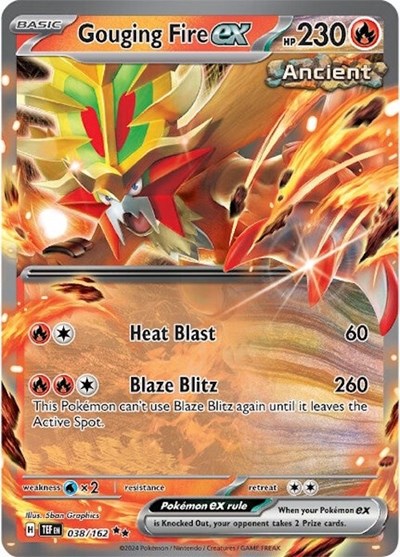Gouging Fire ex - (038/162) - SV05: Temporal Forces - (Double Rare)
