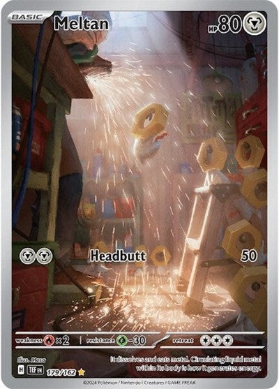 Meltan - (179/162) - SV05: Temporal Forces - (Illustration Rare)