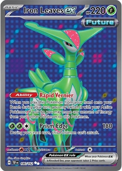 Iron Leaves ex - (186/162) - SV05: Temporal Forces - (Ultra Rare)