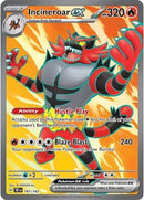 Incineroar ex - (187/162) - SV05: Temporal Forces - (Ultra Rare)