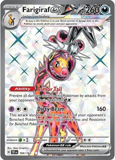 Farigiraf ex - (194/162) - SV05: Temporal Forces - (Ultra Rare)